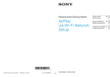 Sony RDP-XA900IP Operating instructions
