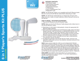 DreamGEAR 6 In 1 Player’s Sports Kit Plus for Wii User guide