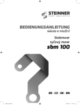 Steinner SBM 100 User manual