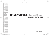 Marantz SA-KI PEARL User manual