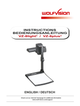 WolfVision VZ-8plus³ User manual