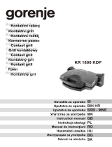 Gorenje KR1800KDP User manual