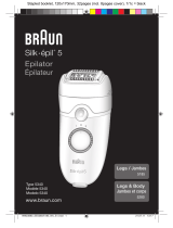 Braun Silk-épil 5 5185 + FG1100 Owner's manual