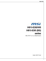 MSI H61I-E35/W8 User manual