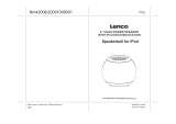 Lenco Speakerball for iPod Owner's manual