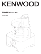 Kenwood FPM800 User manual