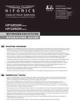 Hifonics HFI200A MkII Specification