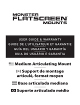 Monster FLATSCREEN Medium Articulating Mount User guide