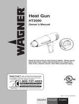 WAGNER HT3500 Heat Gun User manual