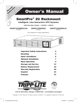 Tripp Lite SMART1500RM2UN Owner's manual
