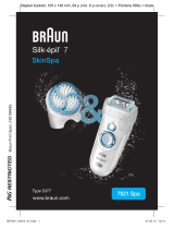 Braun WET & DRY SILK EPIL 7 SKINSPA 7921 User manual