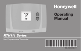 Honeywell RTH111B1016 User manual