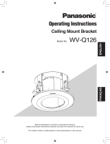 Panasonic WV-Q126 Operating instructions