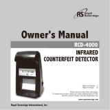 Royal Sovereign RCD-4000 Owner's manual