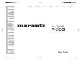Marantz MCR503 User guide