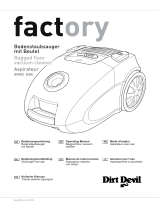 Dirt Devil Factory M3320 Operating instructions