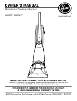 Hoover FH50005 Owner's manual