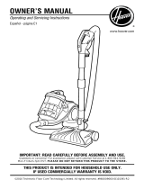 Hoover SH40055 Owner's manual