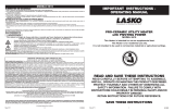 Lasko 6101 User manual