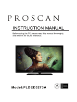 ProScan PLDED3273A User manual