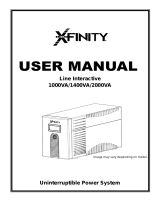 Xfinity Interactive 1000VA User manual