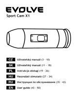Evolve Sport Cam X1 User manual