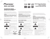 Pioneer BDC-207DBK Operating instructions