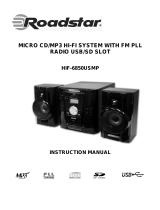 Roadstar HIF-6850USMP Owner's manual