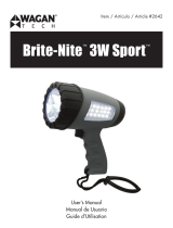Wagan Brite‑Nite 3W Sport User manual