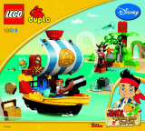 Lego Jake's Pirate Ship Bucky User manual