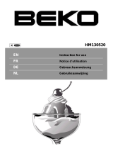 Beko HM130520 User manual
