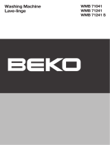 Beko WMB 71241 S Owner's manual