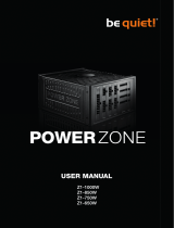 BE QUIET! 750W Power Zone User manual