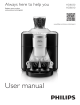Senseo HD8030 Sarista User manual
