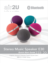 AIPTEK E30 Music Speaker - Air2U Owner's manual