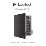 Logitech Keyboard Folio for iPad 2, iPad (3rd & 4th Generation) Quick start guide