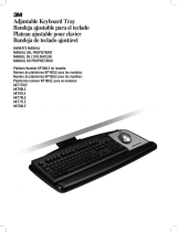 3M All-in-One Keyboard Tray Platform, KP100LE Owner's manual