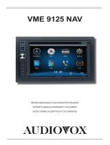 Audiovox VXE 6020 NAV Owner's manual