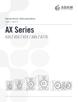 Adam Audio A77X Datasheet