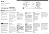 Sony MDR-XB600IP Operating instructions