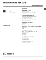 Whirlpool XWE 91282X S UK User guide