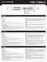 Led Lenser Tac Torch User manual