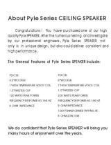 Pyle PDICS8 User manual