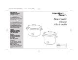 Hamilton Beach Brands Inc. 33184 User manual