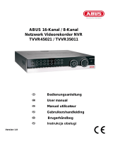 Abus TVVR35011 User manual