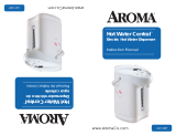 Aroma Hot Water Central AAP-340SB User manual