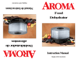 Aroma AFD-615 User manual