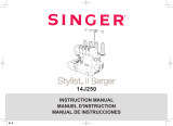 SINGER Stylist II Owner's manual