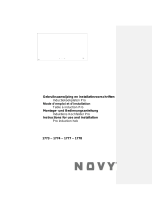 NOVY Inductie Pro Owner's manual