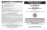 Lasko C27100 Owner's manual